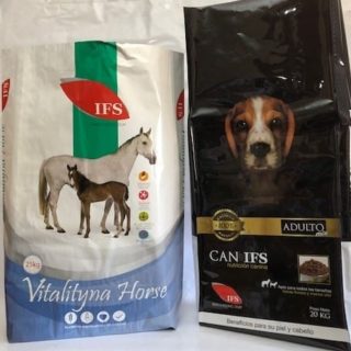 Pack 25 kgs de Vitalityna Potros y 20 Kgs de Can Adulto IFS