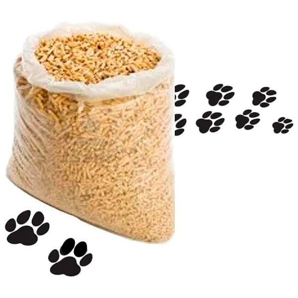 Cama en Pellets para tus Pequeñas Mascotas 5 KGS - Imagen 2