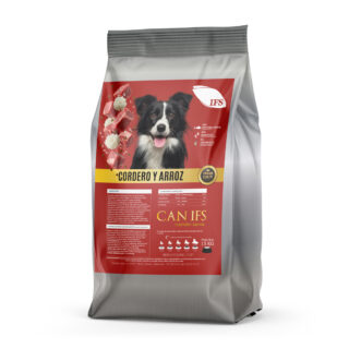 Can Premium Cordero y Arroz IFS 15 Kgs