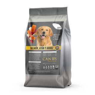 Can Premium Salmón y Arroz IFS 15 Kgs